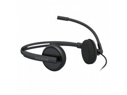 Creative HS-220, headset, USB, s ovládaním a potlačením šumu mikrofónu 51EF1070AA001