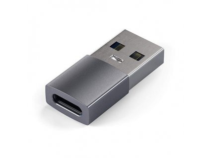 Satechi adaptér USB 3.0 to USB-C - Space Gray Aluminium ST-TAUCM
