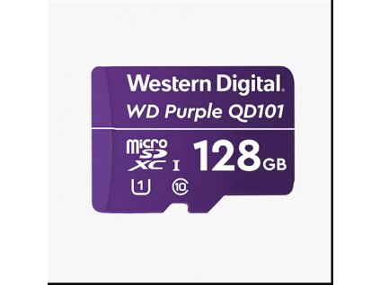 WD Purple SC QD101 128GB Ultra Endurance microSDXC Card WDD128G1P0C
