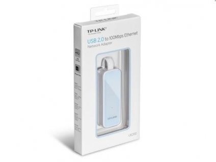 tp-link UE200, USB => Ethernet Adapter, USB 2.0 => 100Mbit/s Network Adapter, 1x LAN 10/100M UE200