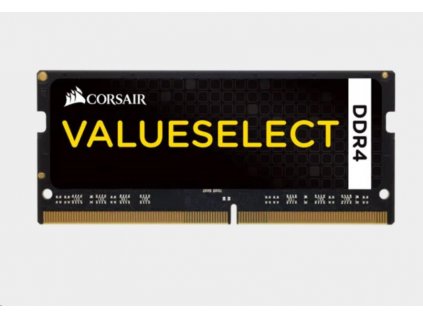 CORSAIR DDR4 8GB (Kit 1x8GB) SODIMM 2133MHz CL15 čierna CMSO8GX4M1A2133C15