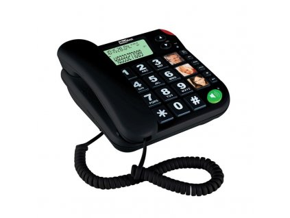 MAXCOM KXT480, Telefón pre seniorov, čierny KXT480CZ