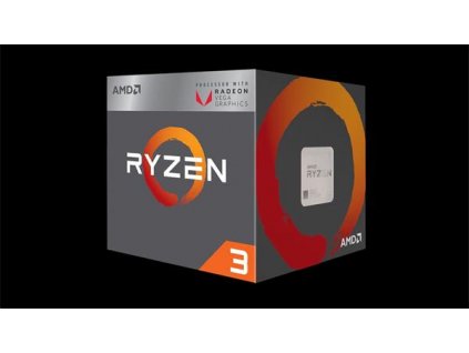 AMD, Ryzen 3 3200G, Processor BOX, soc. AM4, 65W, Radeon RX Vega 11 Graphics, s Wraith Stealth chladičom YD3200C5FHBOX