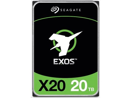 Seagate HDD Server Exos X20 512E/4KN 3,5" 20TB 7200RPM 256MB SATA 6Gb/s ST20000NM007D