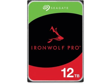 Seagate IronWolf Pro NAS HDD 12TB 7200RPM 256MB SATA 6Gb/s ST12000NT001