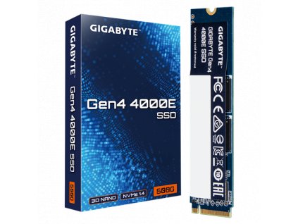 Gigabyte AORUS 4000E SSD 500GB M.2 NVMe Gen4 3600/3000 MBps G440E500G