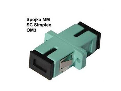 Optická spojka SC/PC multi mode 50/125 simplex OM3 3017