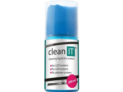 CLEAN IT CL-180, Čistiaci roztok s utierkou 200 ml CL-180