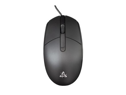 SBOX M-823B, 3D Drôtová optická myš, čierna M-823B