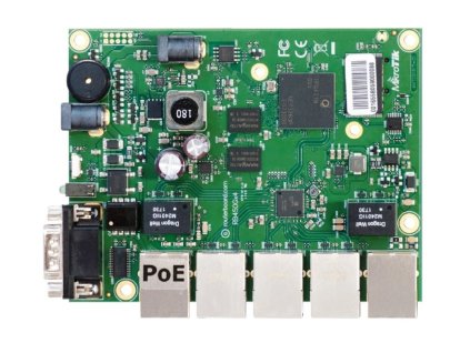 Mikrotik RB450Gx4 716 MHz, 1 GB RAM, Router OS L5 RB450Gx4