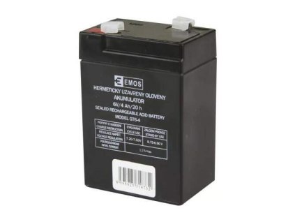 EMOS B9641, Akumulátor 6V/4Ah, AGM B9641