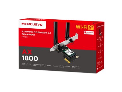 MERCUSYS MA70XE, PCIe karta AX1800 Wi-Fi adaptér MA70XE