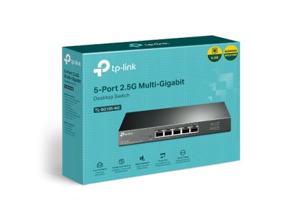 TP-Link TL-SG105-M2 Switch 5-Port/2500Mbps/Desktop TL-SG105-M2