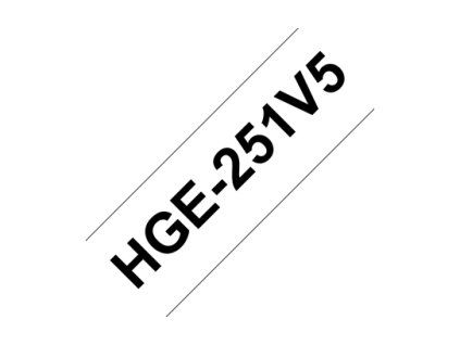 HGE-251, biela / čierna, 24 mm HGE251V5