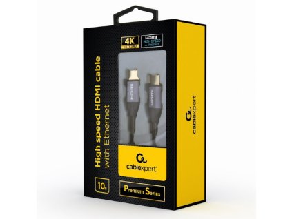 GEMBIRD Kábel HDMI 2.0b Sc/Sc 10m AWG26 CCBP-HDMI-10M