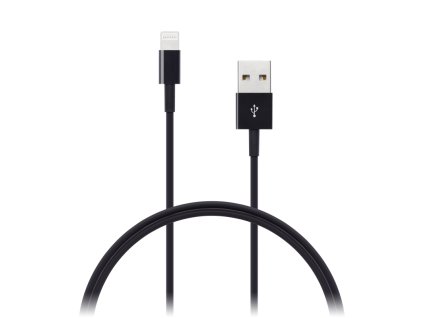 CONNECT IT CI-415 USB kábel Apple LIGHTNING čierny CI-415