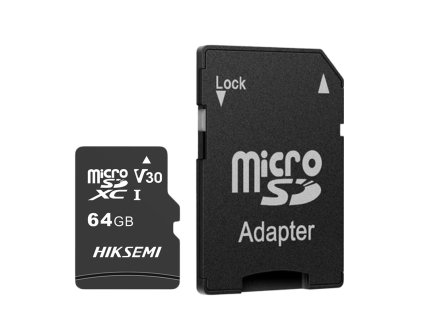 HIKSEMI C1, Micro SDXC Card 64GB, Class 10 + A 324100010/324101013