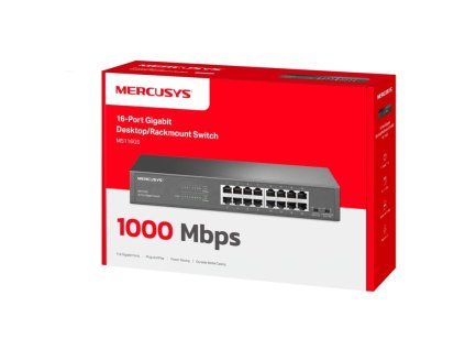 MERCUSYS MS116GS, 16-Port 1 Gbps Desktop Switch MS116GS