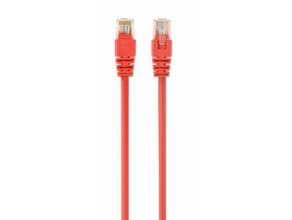 GEMBIRD Patch kábel UTP CAT5e 0.25m červený PP12-0.25M/R