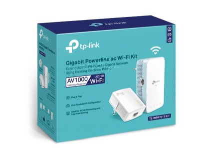 TP-Link TL-WPA7517 KIT AV1000 Powerline WiFi Kit TL-WPA7517 KIT