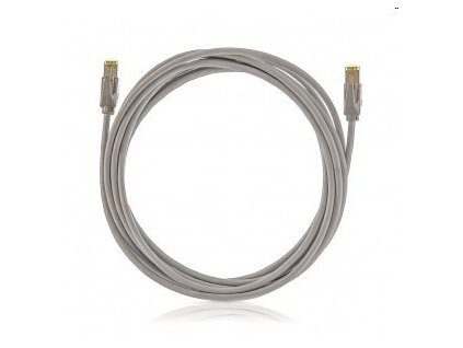 KELine patch kábel Cat5E, FTP, LSOH - 15m, šedý KEL-C5E-F-150