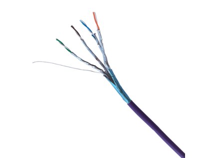 BELDEN F/FTP Cat.6A LSOH, plášť fialový 100m 1139