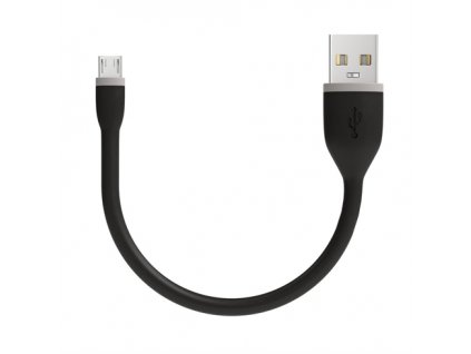 Satechi kábel Flexible USB to Micro USB 0.15m - Black ST-FCM6B