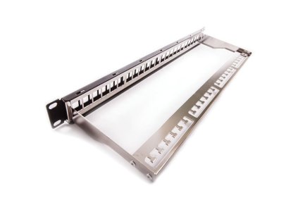 KELINE KEP-EMPTY-S, 19" Neosadený panel 24 portov KEP-EMPTY-S