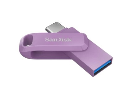 SanDisk Ultra Dual GO USB 256GB Type-C, levandu SDDDC3-256G-G46L