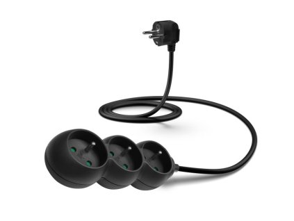 CONNECT IT 3 PowerRex, Predlžovačka, 3x FR, 1,5, č CES-1327-BK