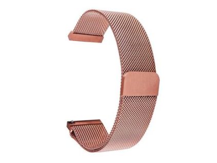 Tactical 634 Loop Magnetický Kovový Remienok 20mm Rose Gold 8596311113925