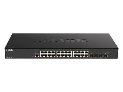 D-Link DXS-1210-28T 24 x 10 G Base-T portov + 4 x 10 G/25 G SFP28 portov Smart Managed Switch DXS-1210-28T