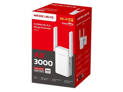 MERCUSYS ME80X AX3000 Wi-Fi 6 Range Extender ME80X