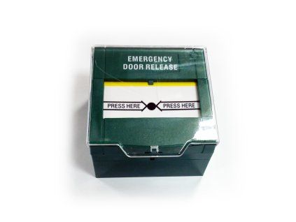 Simple EMERGENCY BUTTON GREEN núdzové tlačidlo