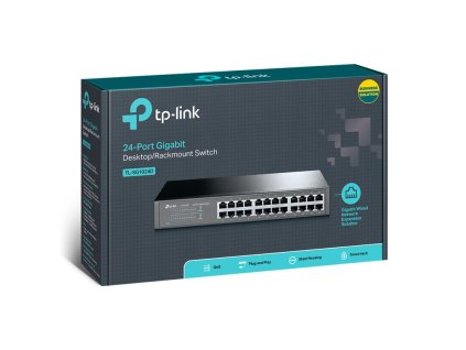 TP-Link TL-SG1024D Switch 24-Port/1000Mbps/Rack TL-SG1024D