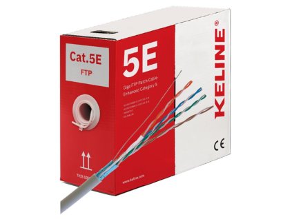 KELINE Kábel FTP(F/UTP) 5E 125 MHz 305m KE300S26-RLX