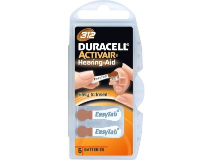 DURACELL Activair 312, Batérie do nač. prístrojov AADU003