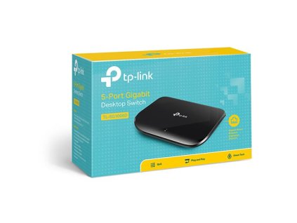 TP-Link Switch 5-Port/1000Mbps/Desk TL-SG1005D