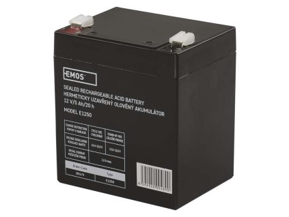 EMOS B9679, Akumulátor, 12V/5Ah, AGM B9679