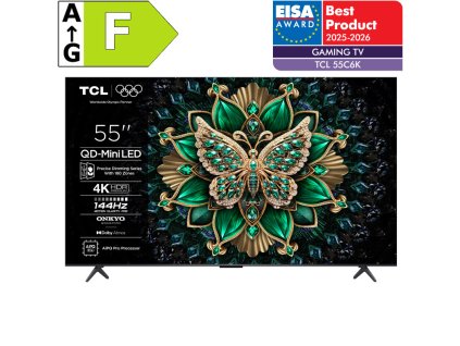TCL C6K Premium QD-MiniLED Smart TV 55" 4K (55C6K) 55C6K