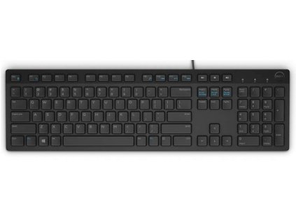 Dell KB216/Drôtová USB/US layout/Čierna 580-ADHK