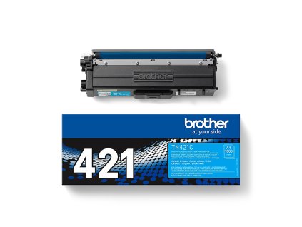 TN 421C Toner Carton Top s