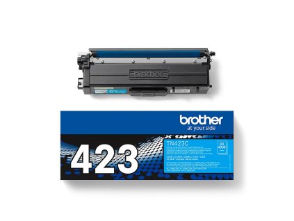 TN 423C Toner Carton Top s