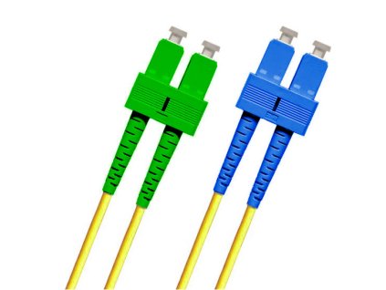 sc apc sc upc singlemode 9 125 m os2 duplex fiber s