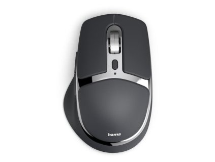 HAMA WM-800, Bezdrôtová myš, BT/RF, šedá 173096