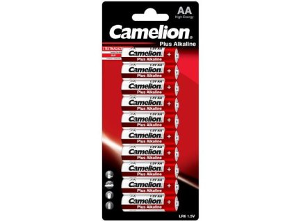 CAMELION Batérie alkalické PLUS AA 10ks LR06 11001006