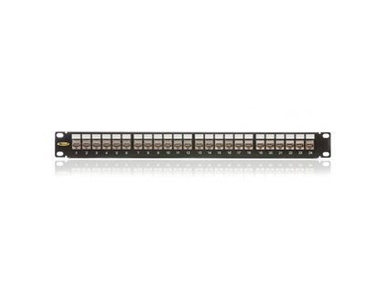 Patch panel 24port cat. 6a STP 10G, KEP-CEA-S-10G KEP-CEA-S-10G