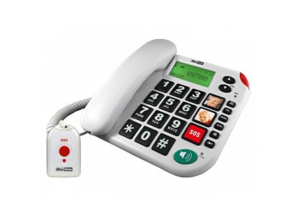 MAXCOM KXT481 SOS, Stolný telefón pre seniorov KXT481 SOS