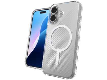 zagg cases luxe snap apple iphone 16 pruhledny 702 s