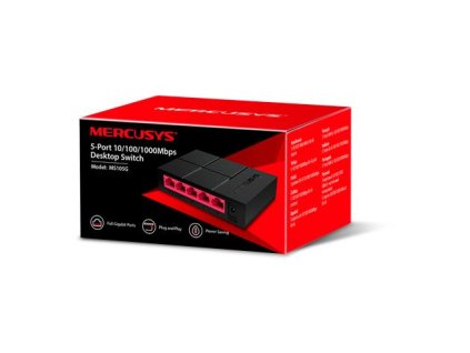 MERCUSYS 5-Port 10/100/1000Mbps Switch MS105G MS105G